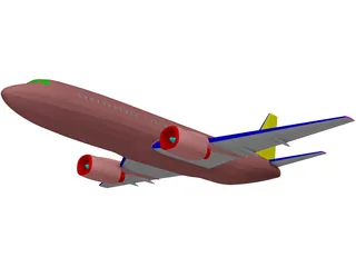 Boeing 737-300 3D Model