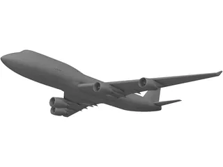 Boeing 747-400 3D Model