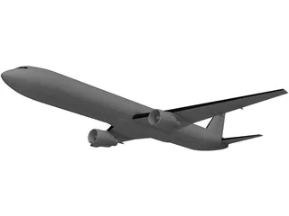 Boeing 767-300 3D Model