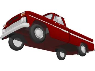 Chevrolet Pickup (1966) 3D Model