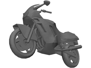 Suzuki Katana (1991) 3D Model