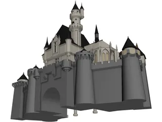 Castle 3D Model