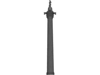 Nelsons Column 3D Model