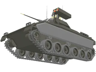 M3 Bradley 3D Model