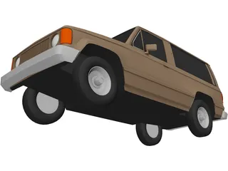 Isuzu Trooper (1986) 3D Model