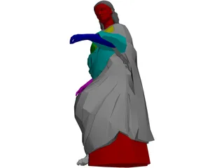 Greek Woman 3D Model