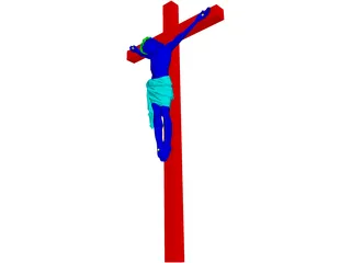 Crucifix 3D Model