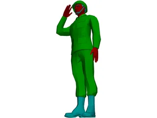 Soldier 3D Model