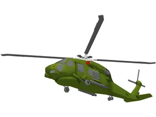 Sikorsky SH-60 Seahawk 3D Model