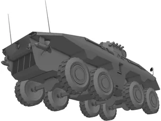 Luchs APC Personal Carrier 3D Model