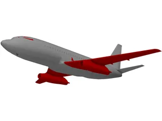 Boeing 737-200 3D Model