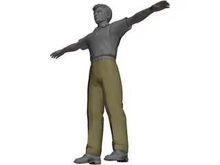 Man 3D Model