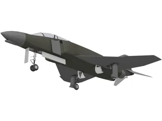 F-4 Phantom II 3D Model