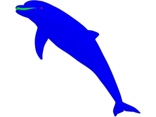 Dolphin 3D Model