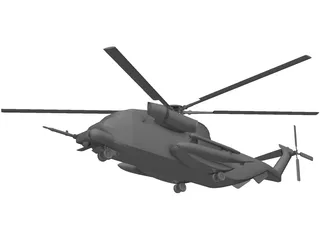 Sikorsky MH-53J Pave Low III 3D Model