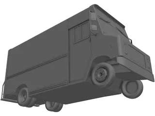 Delivery Van 3D Model