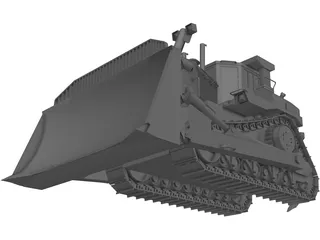 Bulldozer D-11 3D Model