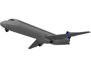 Boeing 717-200 3D Model