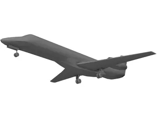 Embraer ERJ 135 3D Model