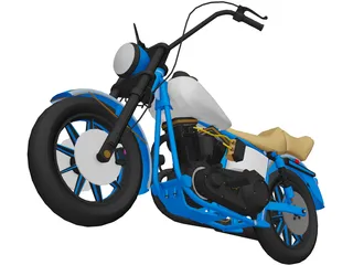 Harley-Davidson 3D Model