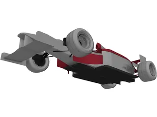 Ferrari F399 F1 (1999) 3D Model