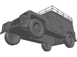 Land Rover (1972) 3D Model