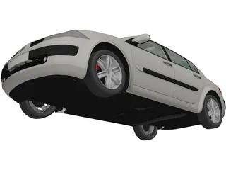 Renault Megane 3D Model
