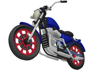 Motorcycle 3D Model