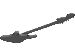 Guitar Electric 3D Model