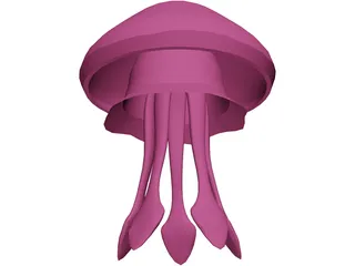 Jelly Fish 3D Model