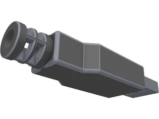 USB Connector 3D Model