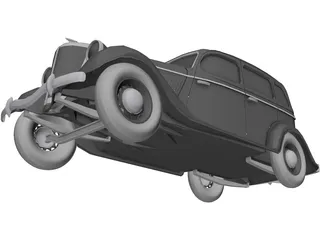 GAZ M1 3D Model