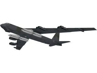 B-52G/H 3D Model