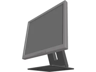 LG TFT Computer Monitor 3D Model