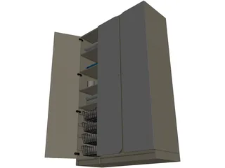 Wardrobe 3D Model