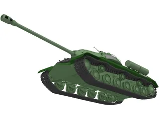 IS-3 Heavy Tank 3D Model