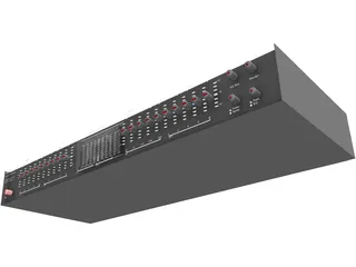 Graphic Equalizer 3D Model