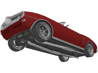 Pontiac Firebird Convertible 3D Model