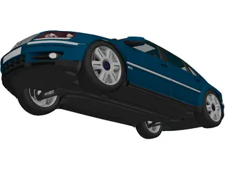 Volkswagen Phaeton W12 3D Model