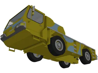 Airport Tug Truck 3D Model