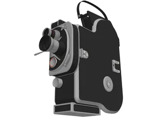 Camcorder Vintage 3D Model