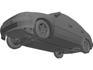 VAZ Lada Kalina 3D Model