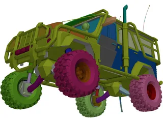 Jeep [Tuning] 3D Model