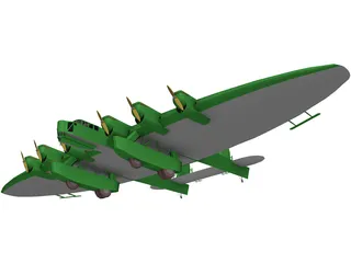 Kalinin K-7 Giant 3D Model