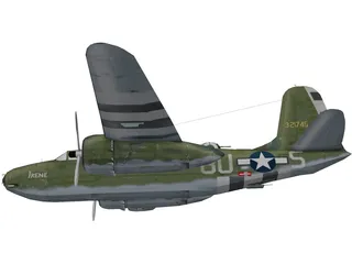 Douglas A-20G Havoc 3D Model