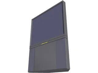 TV Projection 3D Model