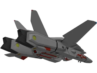 VF-1A 3D Model