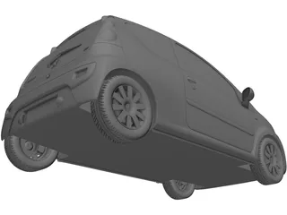 Peugeot 107 3D Model