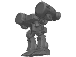 Phalanx 3D Model