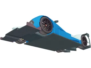 Courage LC70 LeMans 3D Model